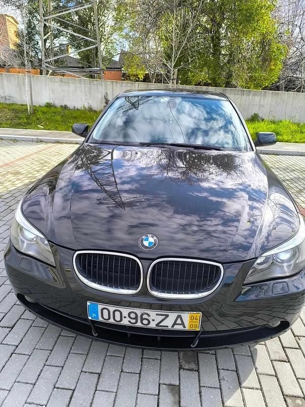 Preto Usado 2004 BMW 525 Sedan | € 8.000 (Preço justo) - Imagem 1/4
