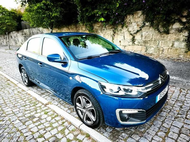 Azul Usado 2018 Citroën C-Elysee I Sedan | € 10.900 (Preço elevado) - Imagem 1/4