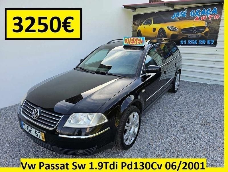 Preto Usado 2001 VW Passat Carrinha | € 3.250 (Preço justo) - Imagem 1/4