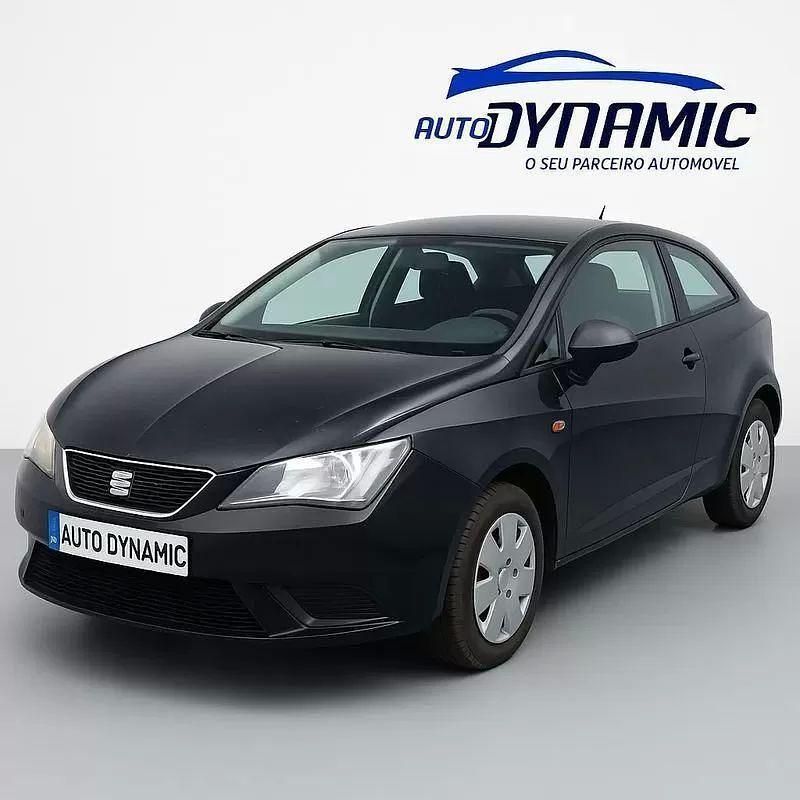 Preto Usado 2016 Seat Ibiza Reference Citadino | € 5.000 - Imagem 1/4