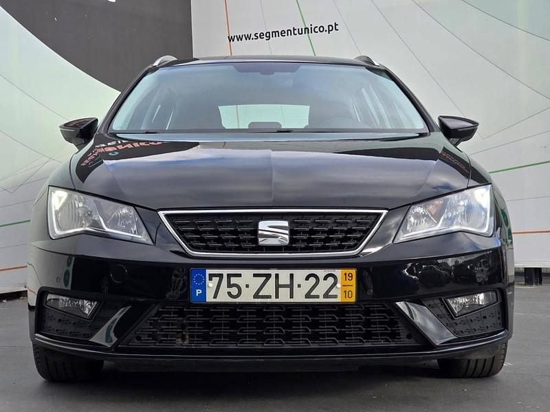 Usado Seat Leon ST 115 HP (84 kW) 2019 Preto Carrinha