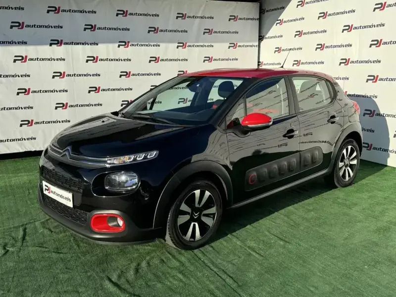 Preto Usado 2020 Citroën C3 Citadino | € 12.500 (Preço justo) - Imagem 1/4