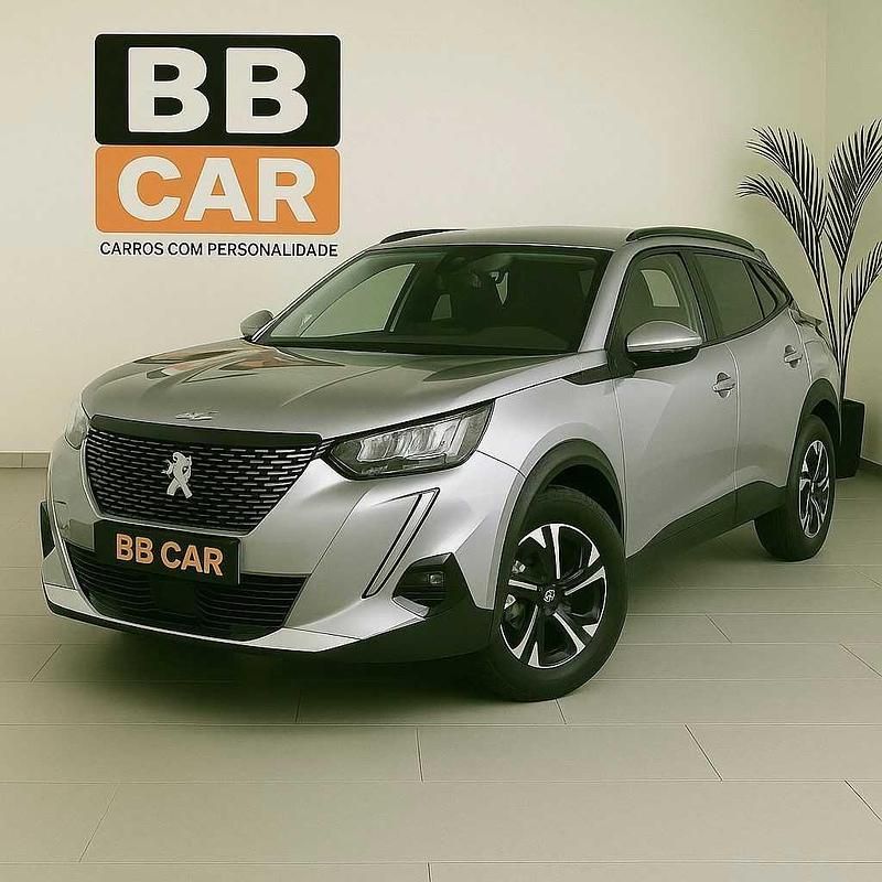 Cinza Usado 2021 Peugeot 2008 Allure SUV | € 17.900 (Preço justo) - Imagem 1/4
