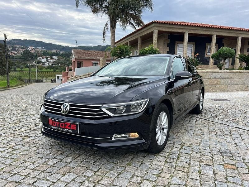 Preto Usado 2015 VW Passat Sedan | € 13.250 (Preço elevado) - Imagem 1/4