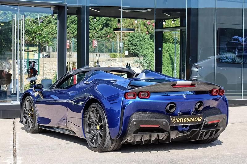 Usado Ferrari SF90 1000 HP (735 kW) 2021 Azul Cabrios