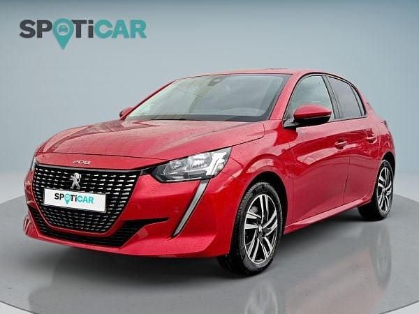 Usado Peugeot 208 Allure 100 HP (73 kW) 2019 Vermelho Citadino