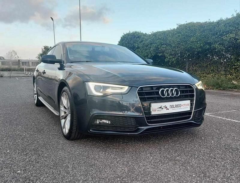 Usado Audi A5 Sportback 190 HP (139 kW) 2015 Azul Citadino