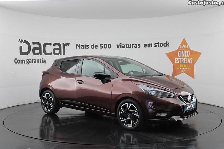 Vermelho Usado 2022 Nissan Micra Acenta Citadino | € 16.799 (Preço justo) - Imagem 1/1