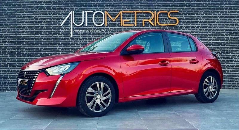 Vermelho Usado 2021 Peugeot 208 Active Citadino | € 16.900 (Preço justo) - Imagem 1/4