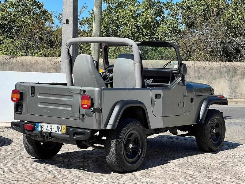 Usado Jeep Wrangler Sport 121 HP (88 kW) 1996 Cinzento SUV