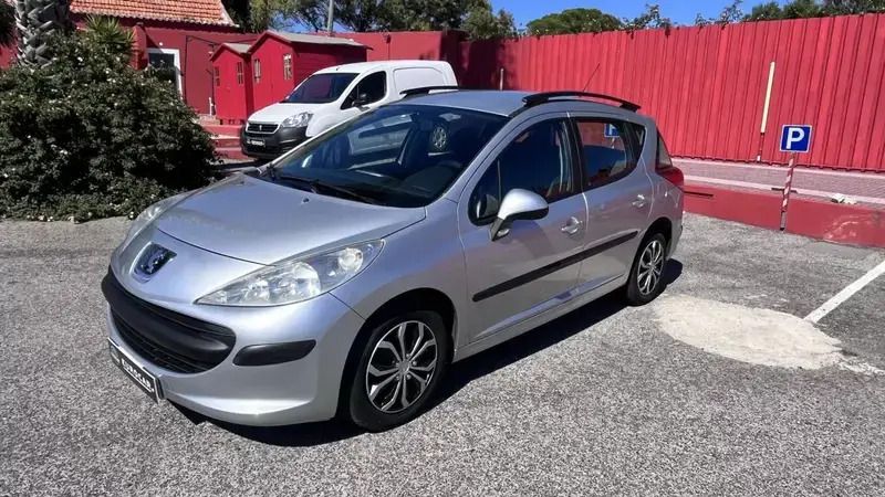 Cinzento Usado 2008 Peugeot 207 Sport Carrinha | € 5.990 (Caro) - Imagem 1/4
