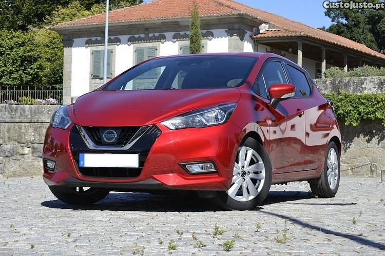 Vermelho Usado 2019 Nissan Micra N-Connecta Citadino | € 12.450 (Preço justo) - Imagem 1/1