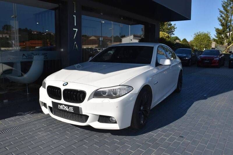 Branco Usado 2011 BMW 520 Sedan | € 17.999 (Caro) - Imagem 1/4