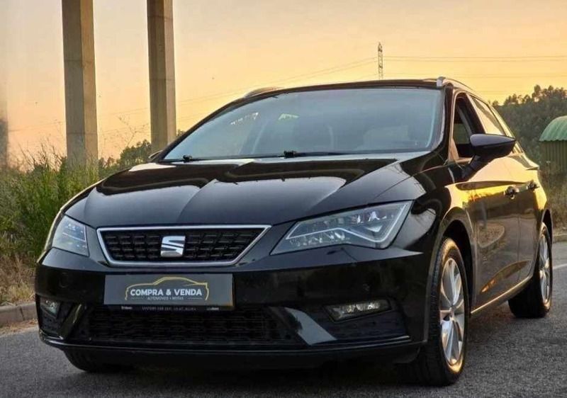 Preto Usado 2020 Seat Leon ST Carrinha | € 13.999 (Preço justo) - Imagem 1/4