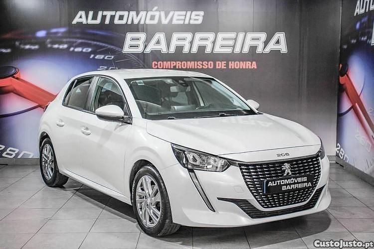 Branco Usado 2020 Peugeot 208 Active Citadino | € 13.500 (Super Preço) - Imagem 1/1