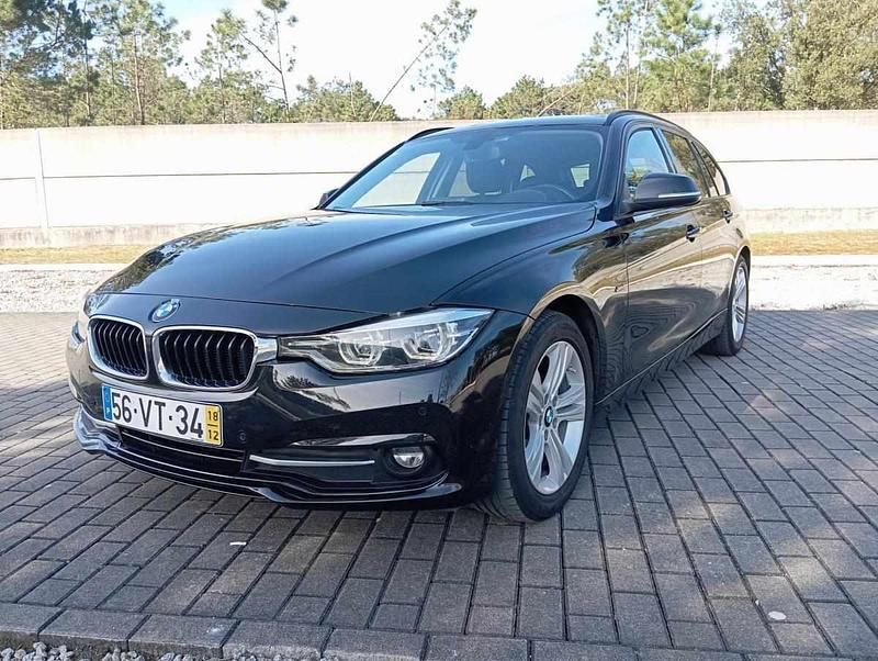 Preto Usado 2018 BMW 318 Carrinha | € 17.900 (Bom preço) - Imagem 1/4