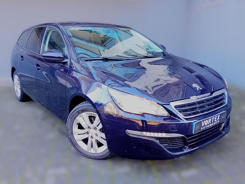Azul Usado 2015 Peugeot 308 Active Carrinha | € 9.750 (Bom preço) - Imagem 1/4