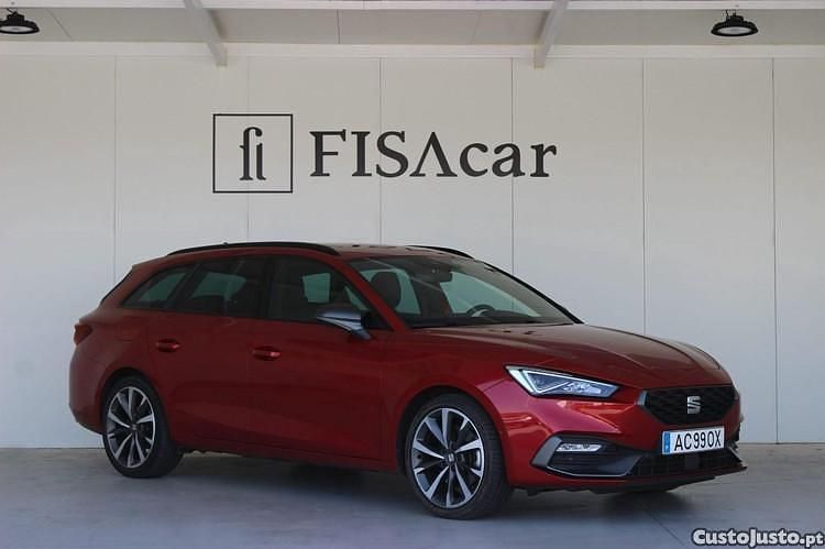 Vermelho Usado 2020 Seat Leon FR Carrinha | € 20.000 (Super Preço) - Imagem 1/1