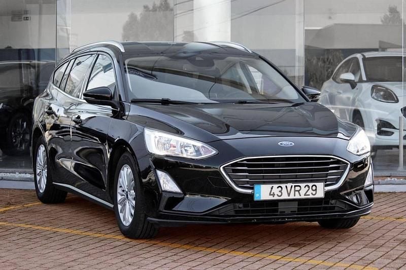 Preto Usado 2018 Ford Focus Titanium Carrinha | € 15.990 (Preço justo) - Imagem 1/4