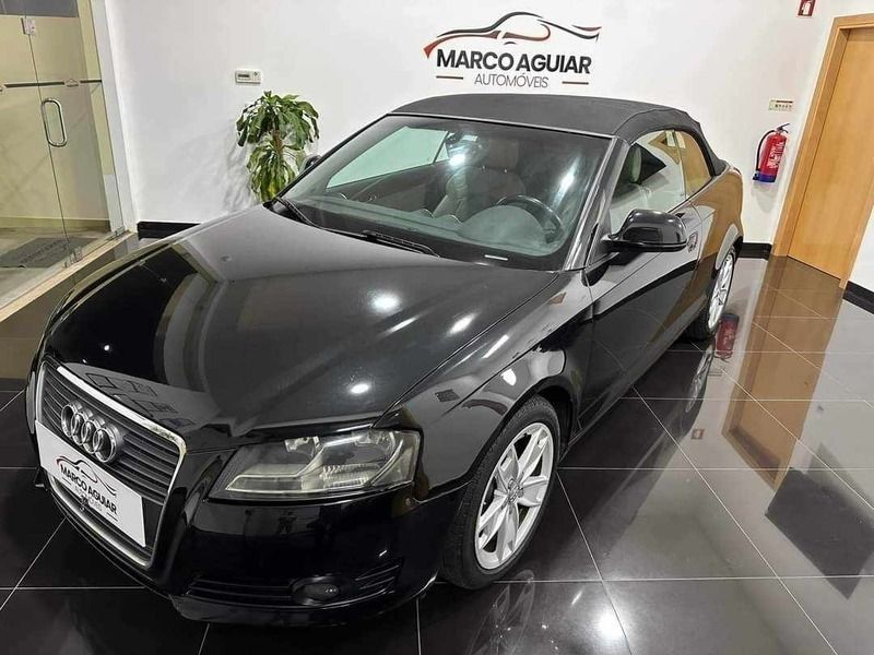 Preto Usado 2008 Audi A3 Cabriolet Cabrios | € 13.500 - Imagem 1/4