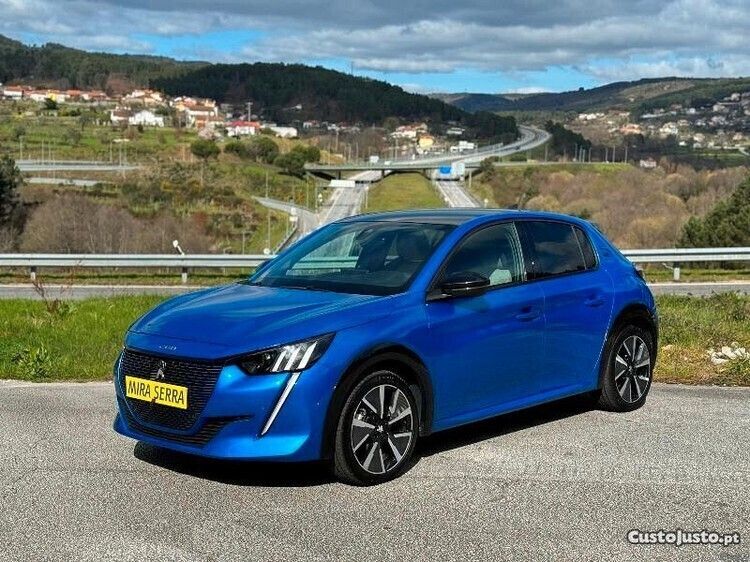 Azul Usado 2020 Peugeot e-208 GT Citadino | € 21.500 (Super Preço) - Imagem 1/1