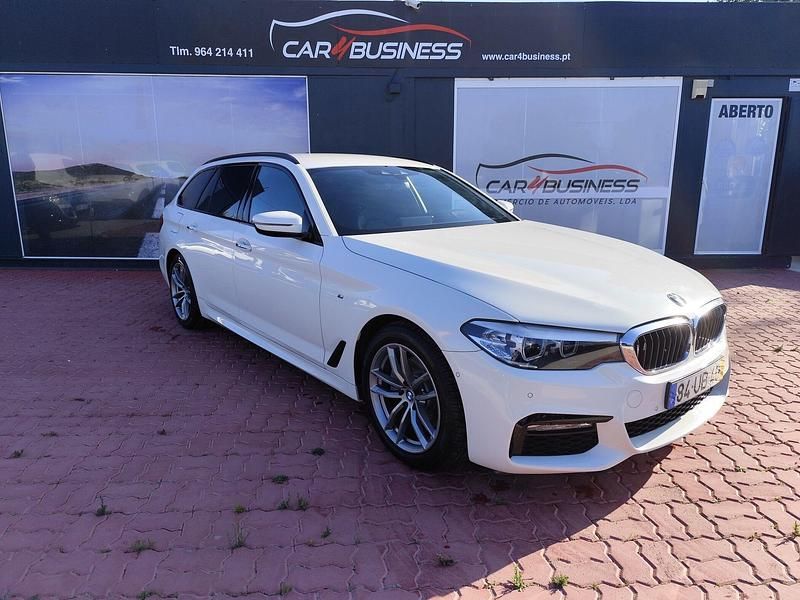 Branco Usado 2017 BMW 520 Carrinha | € 27.490 (Preço elevado) - Imagem 1/4