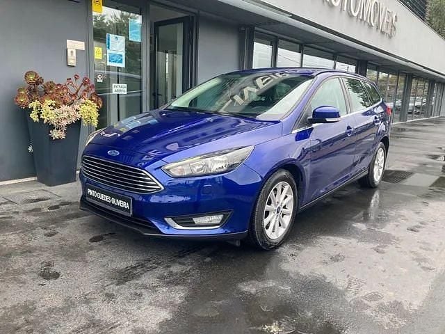 Azul Usado 2017 Ford Focus Carrinha | € 9.750 (Bom preço) - Imagem 1/4