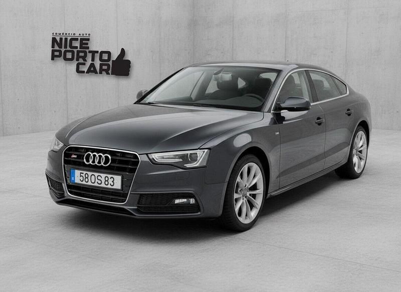 Cinza Usado 2014 Audi A5 S-Line Sedan | € 19.500 (Preço justo) - Imagem 1/4