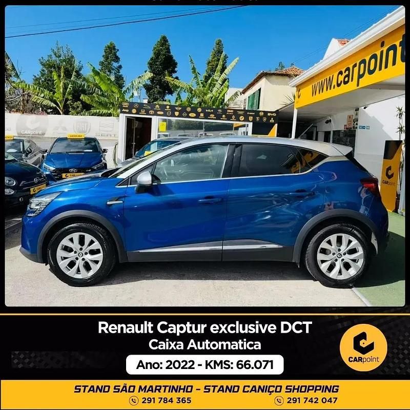Usado Renault Captur 140 HP (102 kW) 2022 Azul SUV