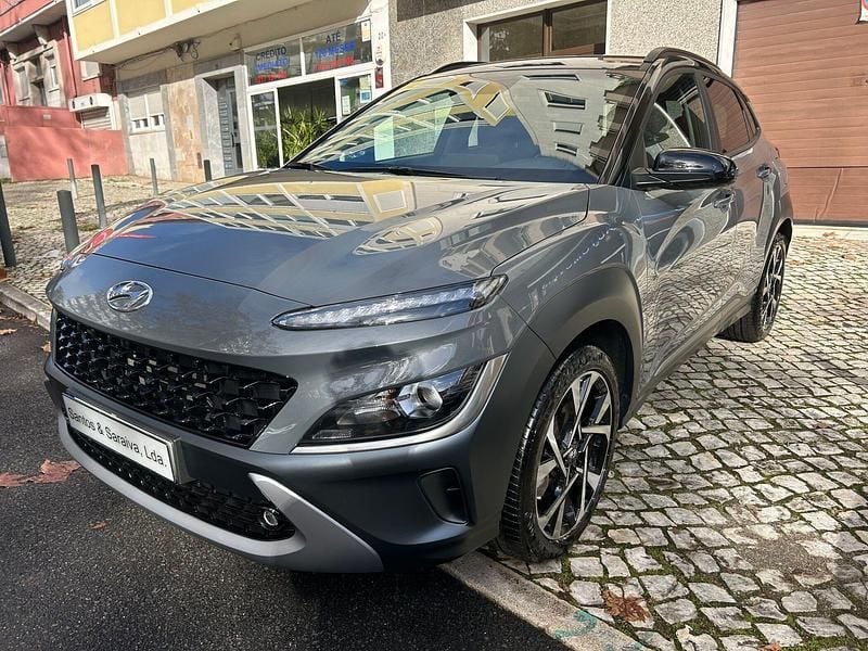 Cinza Usado 2022 Hyundai Kauai Premium SUV | € 19.800 (Bom preço) - Imagem 1/4