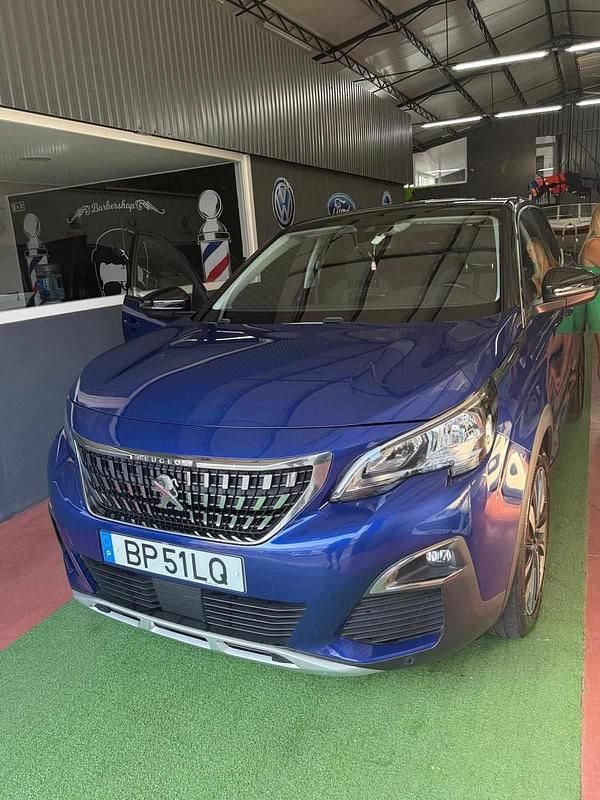 Azul Usado 2019 Peugeot 3008 | € 14.000 (Bom preço) - Imagem 1/4