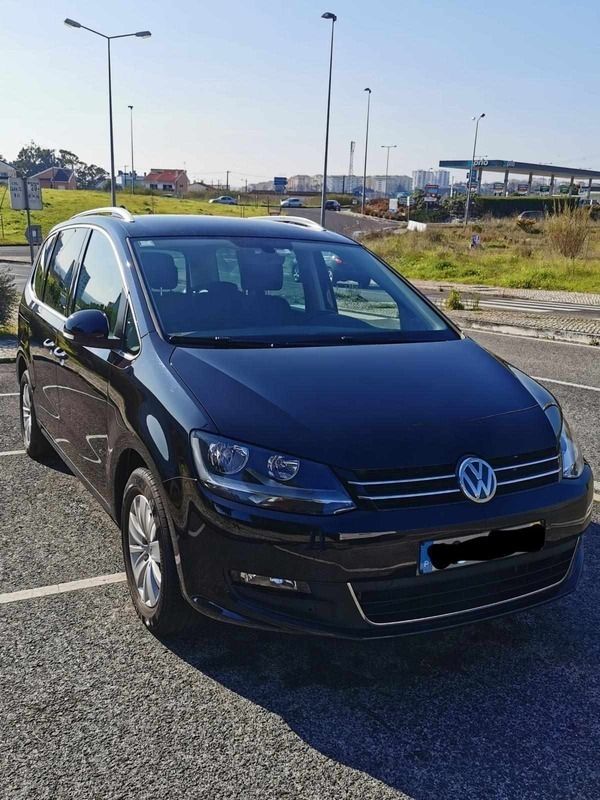 Preto Usado 2015 VW Sharan Monovolume | € 20.000 (Preço justo) - Imagem 1/4