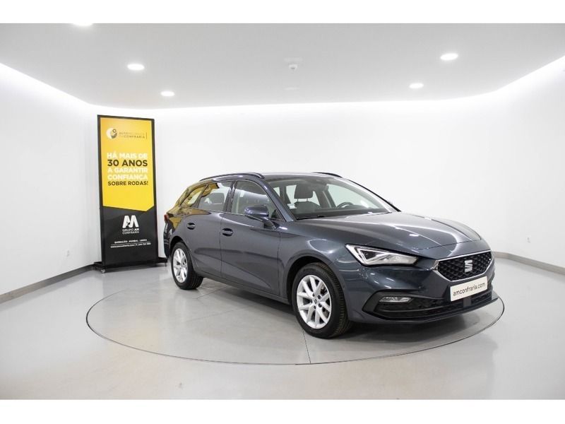 Cinzento Usado 2021 Seat Leon ST Carrinha | € 21.680 (Caro) - Imagem 1/4