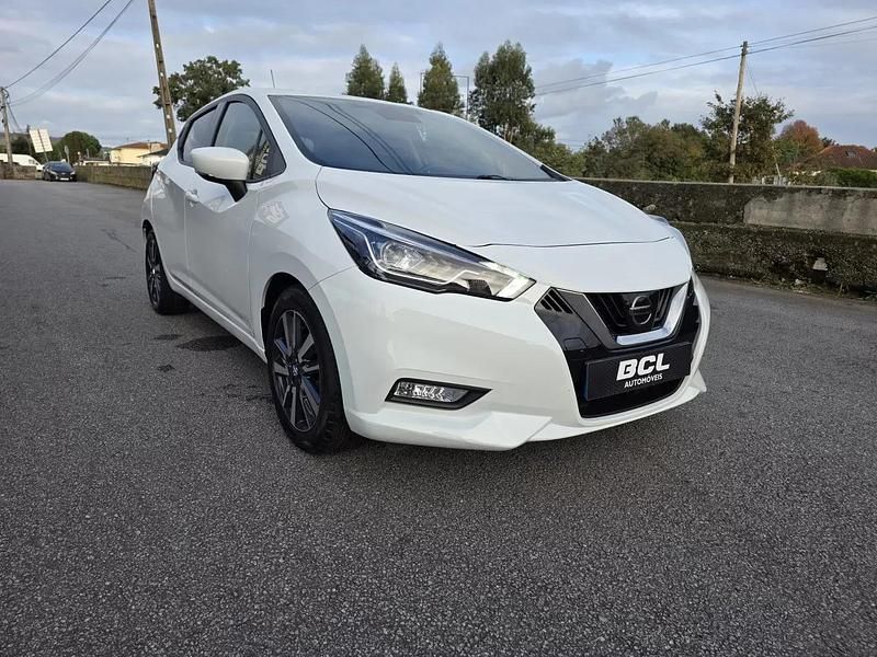Branco Usado 2019 Nissan Micra N-Connecta | € 12.990 - Imagem 1/4