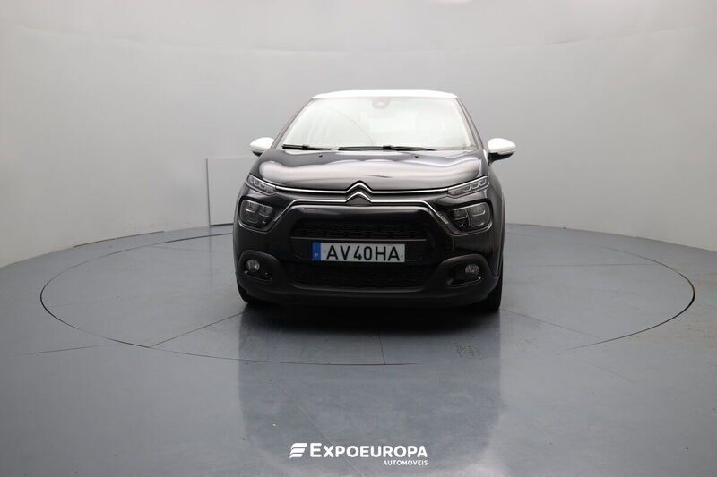 Preto Usado 2021 Citroën C3 PureTech Citadino | € 14.390 (Preço elevado) - Imagem 1/4