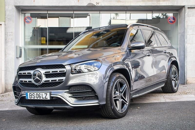 Cinza Usado 2020 Mercedes GLS400 SUV | € 99.000 - Imagem 1/4