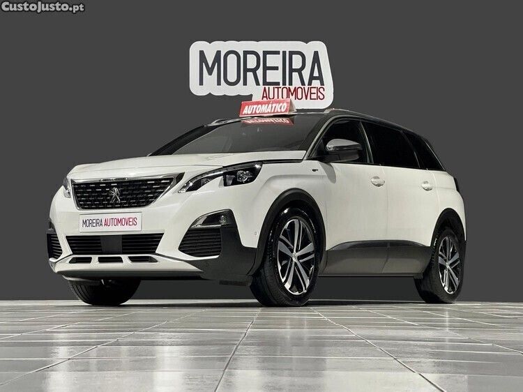 Branco Usado 2019 Peugeot 5008 GT Monovolume | € 20.999 (Bom preço) - Imagem 1/1