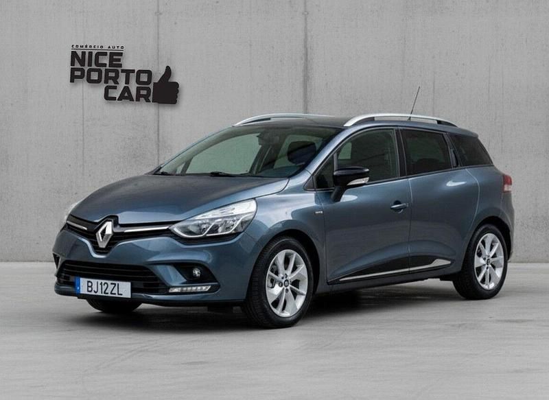 Cinza Usado 2017 Renault Clio GrandTour LIMITED Carrinha | € 9.750 (Preço justo) - Imagem 1/4