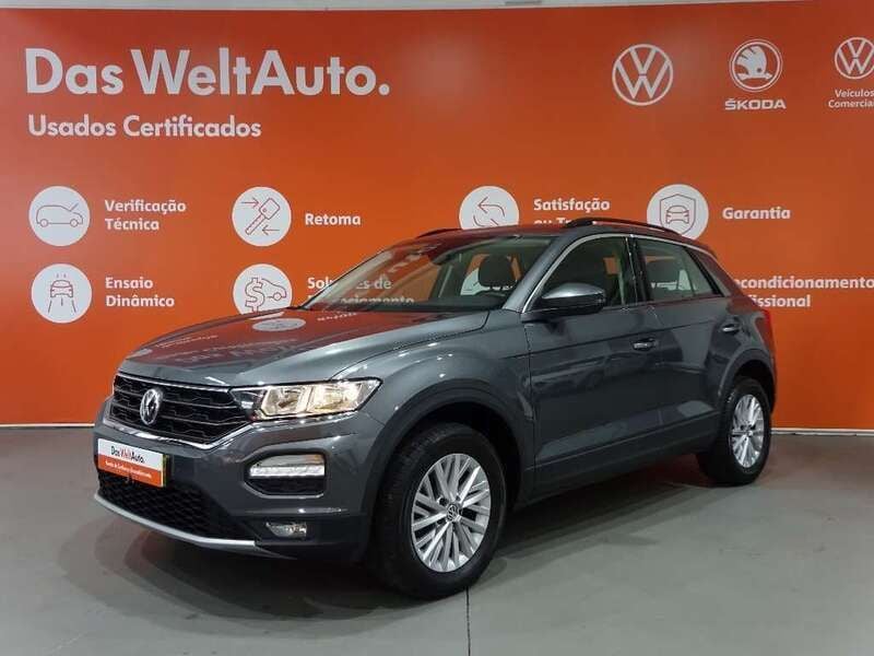 Cinzento escuro metalizado Usado 2019 VW T-Roc Style SUV | € 19.490 (Bom preço) - Imagem 1/4