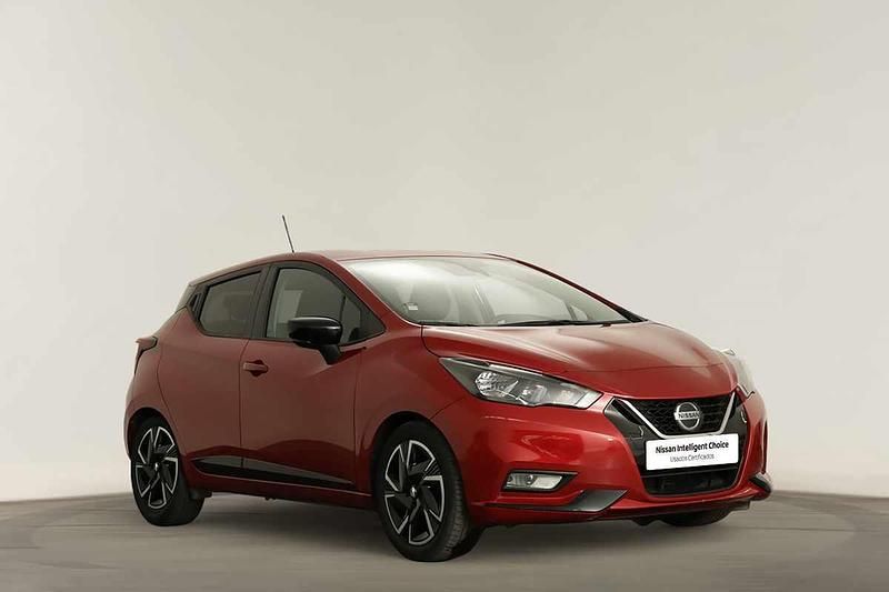Vermelho Usado 2023 Nissan Micra Citadino | € 18.490 (Preço justo) - Imagem 1/4