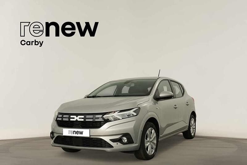 Cinzento Usado 2024 Dacia Sandero Expression Citadino | € 16.690 (Bom preço) - Imagem 1/4
