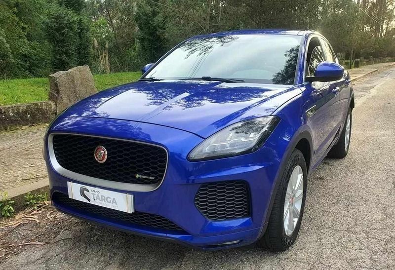 Azul Usado 2018 Jaguar E-Pace R-Dynamic SUV | € 26.790 (Preço justo) - Imagem 1/4