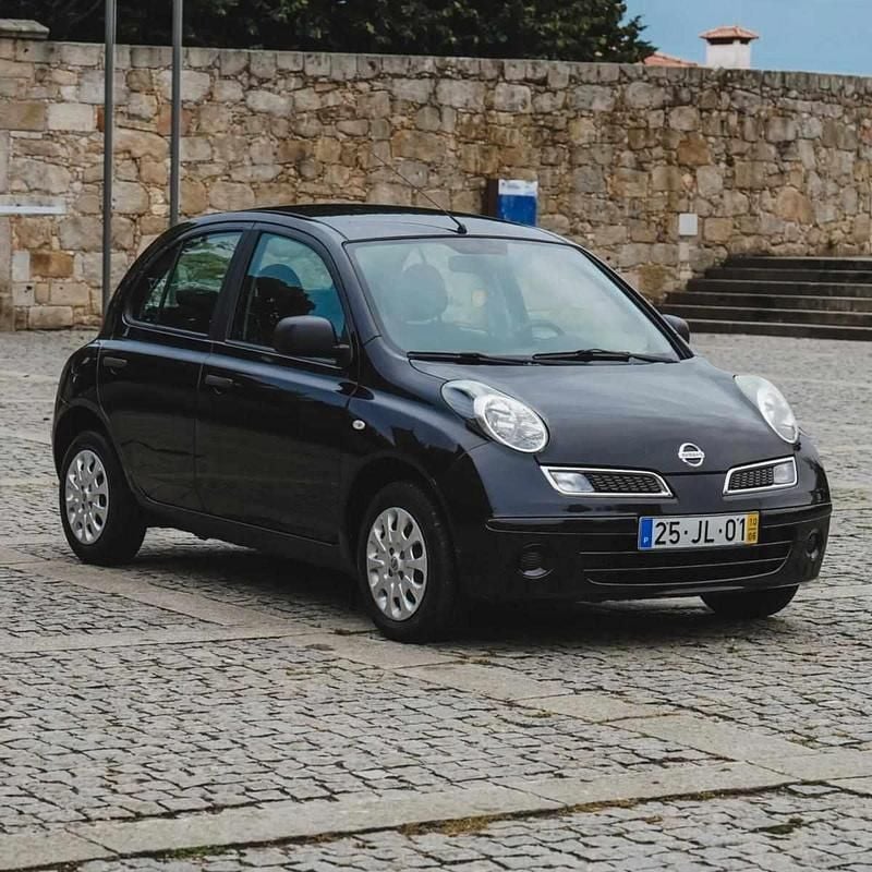 Preto Usado 2010 Nissan Micra Citadino | € 4.900 (Bom preço) - Imagem 1/4