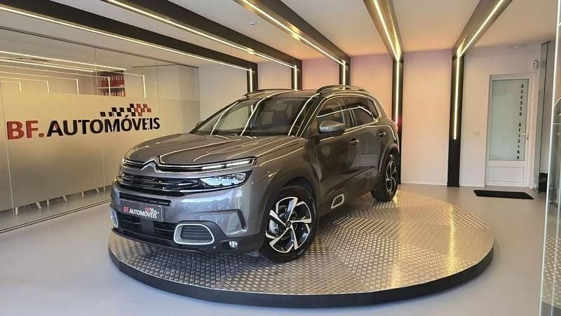 Usado Citroën C5 Aircross PureTech 130 HP (95 kW) 2019 Cinzento SUV