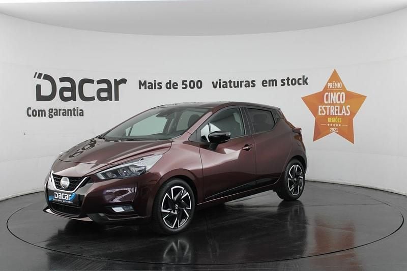 Usado Nissan Micra Acenta 92 HP (67 kW) 2022 Vermelho Citadino