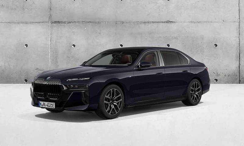 Preto carbon metalizada cortinas dos vidros laterais traseiros Usado 2023 BMW i7 Comfort Edition Sedan | € 84.146 (Bom preço) - Imagem 1/4