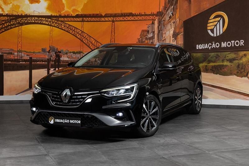 Preto Usado 2021 Renault Mégane GrandTour R.S. Carrinha | € 18.400 (Preço justo) - Imagem 1/4