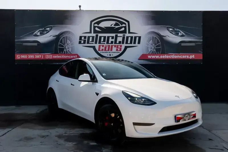 Branco pérola Usado 2022 Tesla Model Y SUV | € 33.900 (Preço justo) - Imagem 1/4