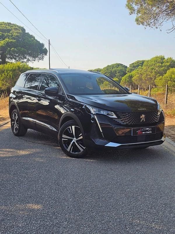 Preto Usado 2021 Peugeot 5008 GT SUV | € 23.990 (Preço justo) - Imagem 1/4