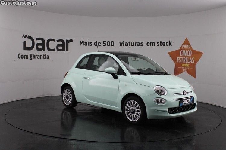 Verde Usado 2020 Fiat 500 Lounge | € 9.899 (Bom preço) - Imagem 1/1